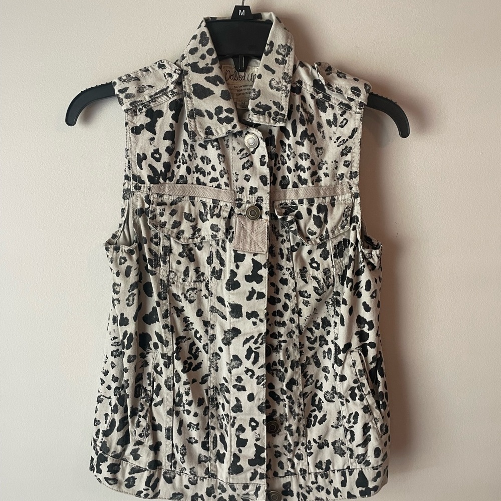 Brand new Womens Jean styled vest
